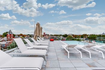 The stanton roof deck and pool lounge